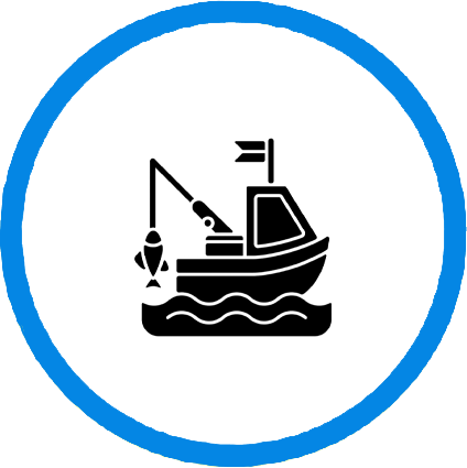 Fiberglass Boat with Accessories