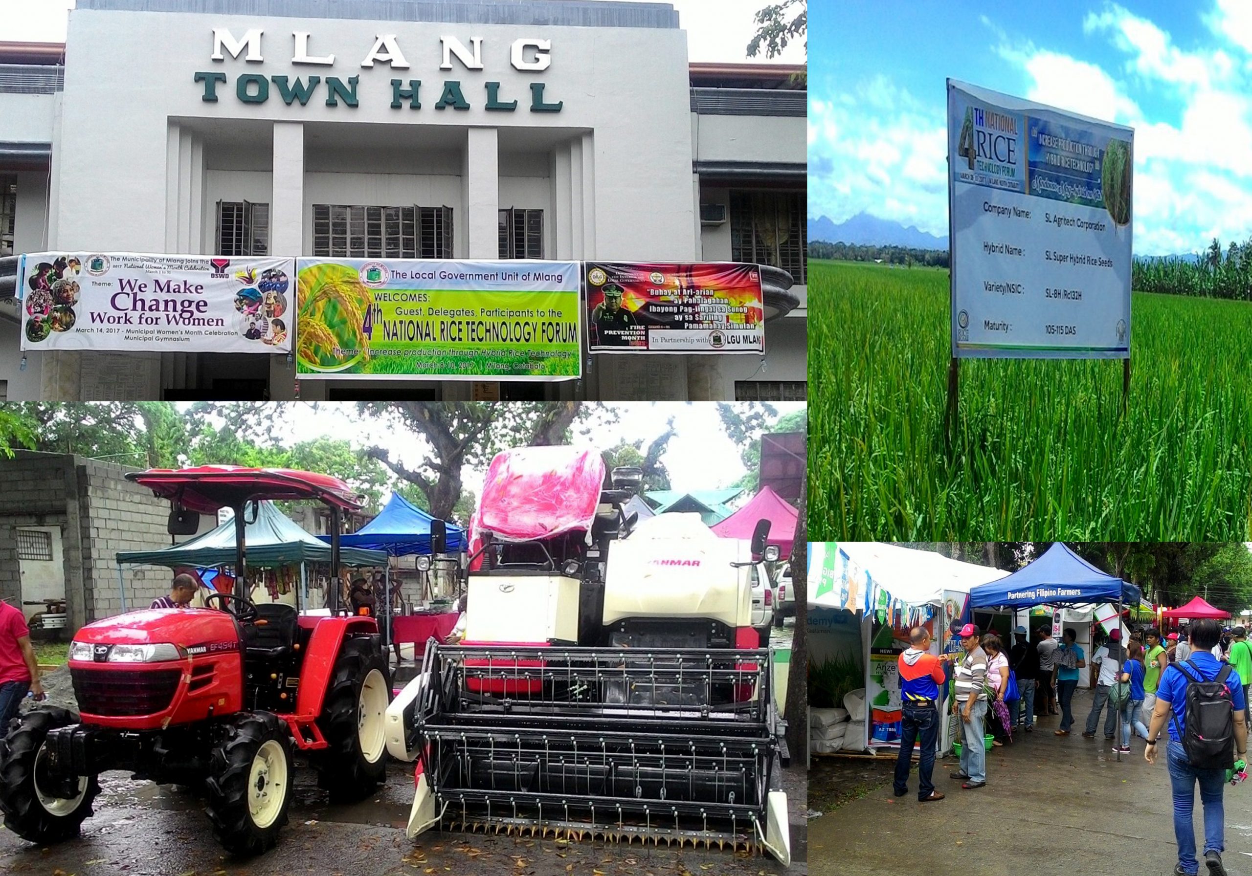 4TH NATIONAL RICE TECH FORUM COLLAGE