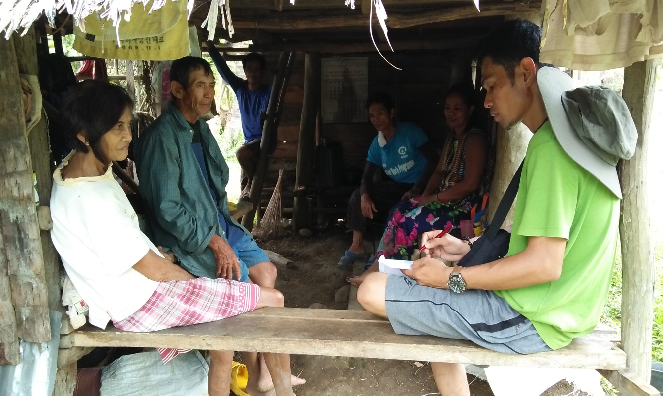 DA-SAAD Eastern Samar staff starts profiling Balangiga beneficiaries