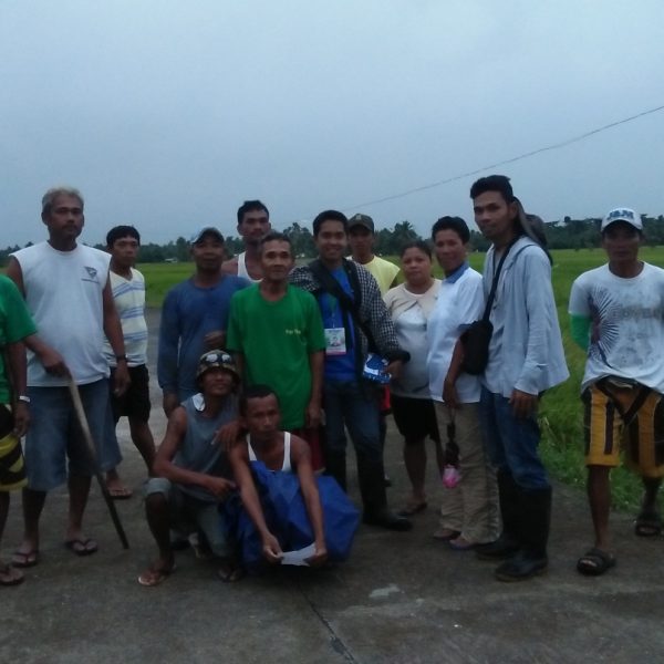 DA-SAAD Eastern Samar staff holds profiling and geotagging in Quinapondan