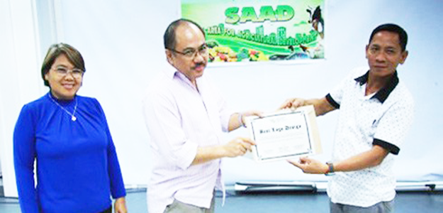 SAAD North Cotabato Team bags ‘Best Logo’ Award