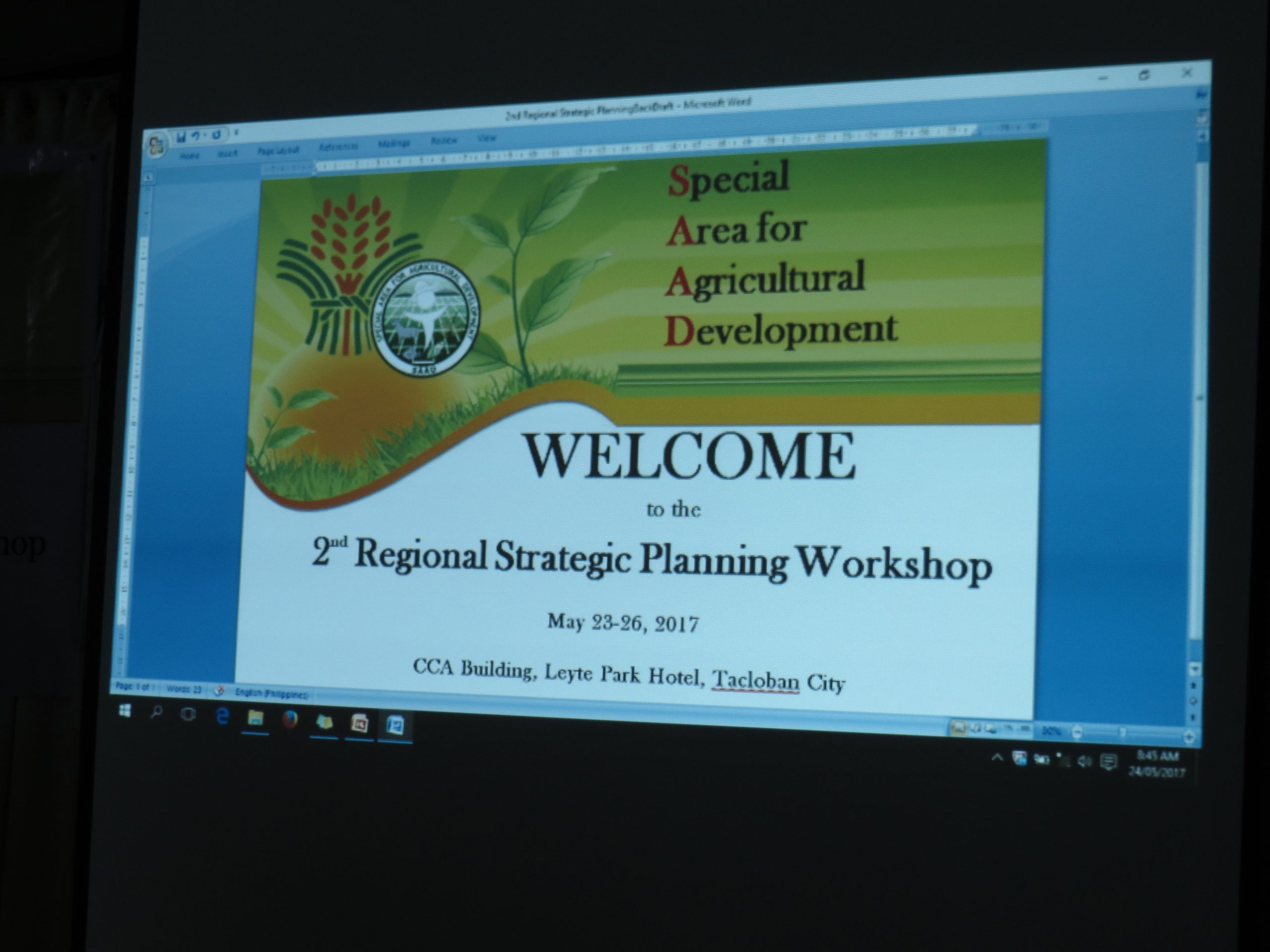 SAAD Program holds 2nd Regional Strategic Planning Workshop for Luzon and Visayas