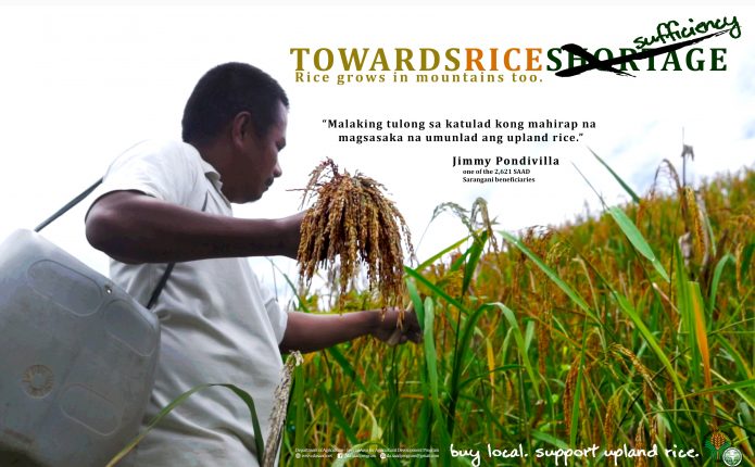 Sarangani Upland Rice: Hitting two goals with one sprout