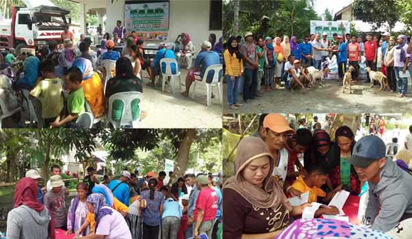 SAAD Maguindanao distributes interventions in the municipality of Pandag