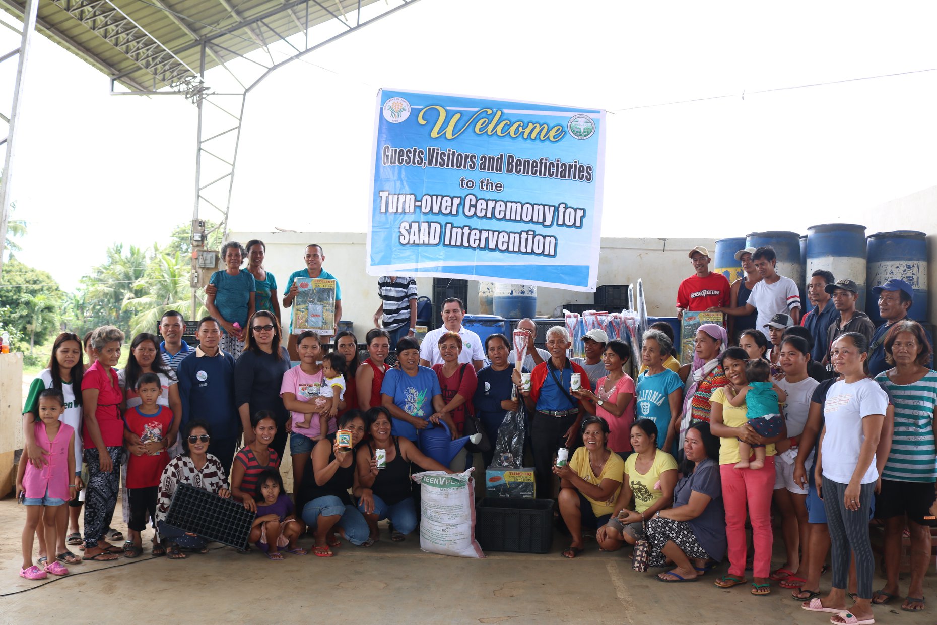 SAAD distributes P1.2M farm inputs in Carmen, North Cotabato
