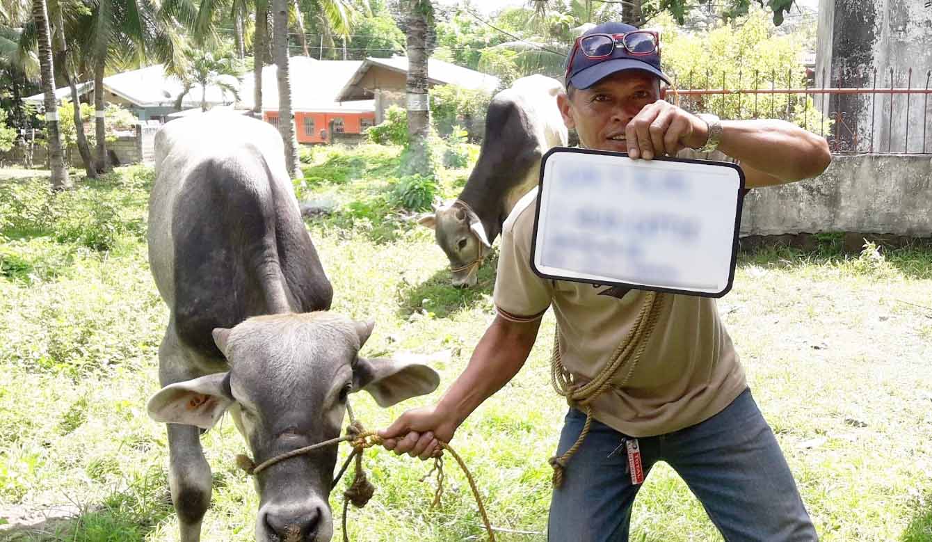 Negros Oriental farmers receive livestock under DA-SAAD Program