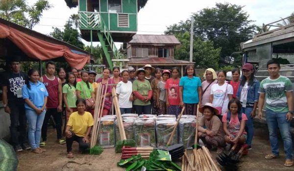 2018 funds provide farmers garden tools and knapsack sprayers in Apayao