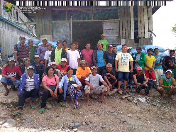 SAAD delivers upland rice seeds and knapsack sprayers to Sultan Kudarat farmers