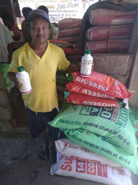 Barangays from Apayao received corn seeds, rice seeds, urea, and complete fertilizer