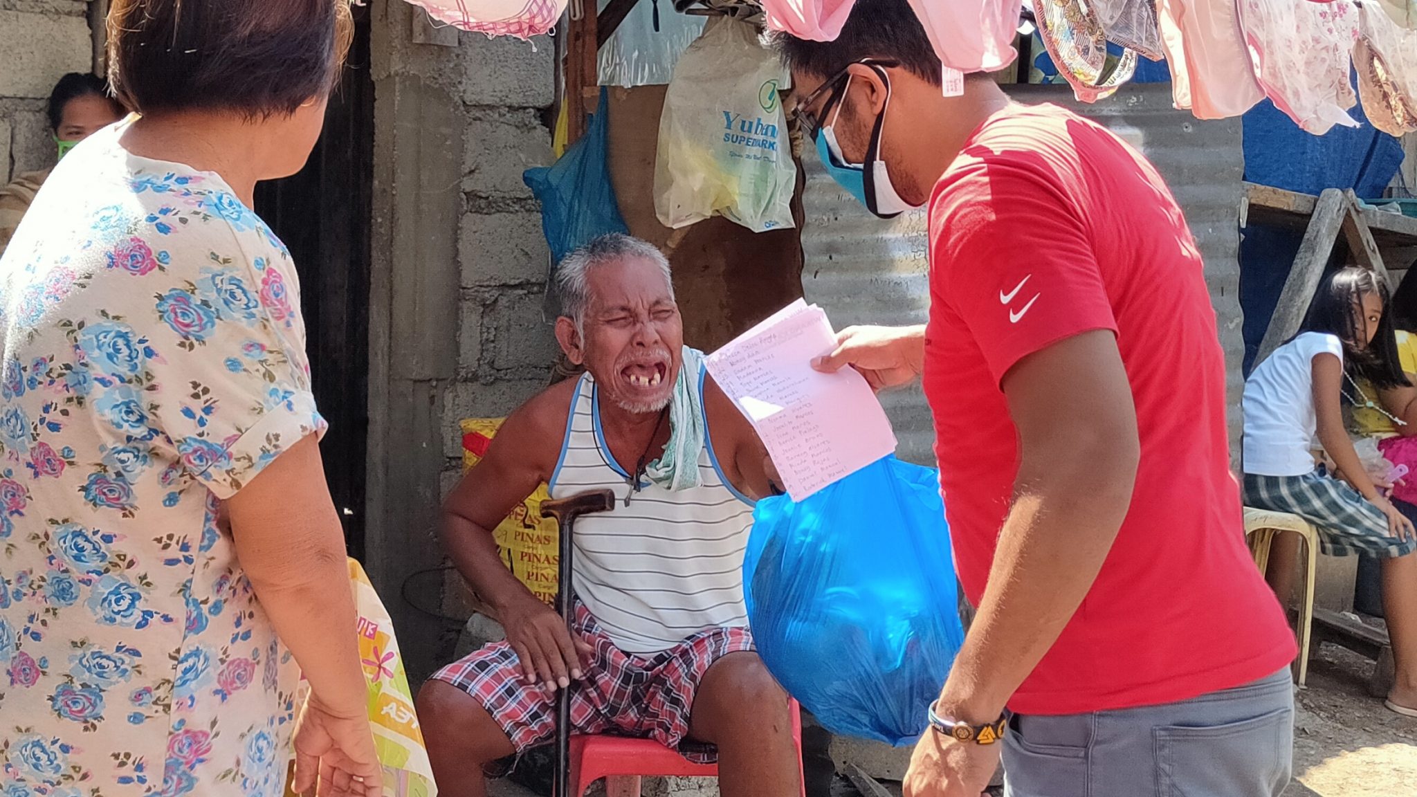 SAAD Region 9 staff initiates fundraising for 300 underprivileged families in Zamboanga City during ECQ