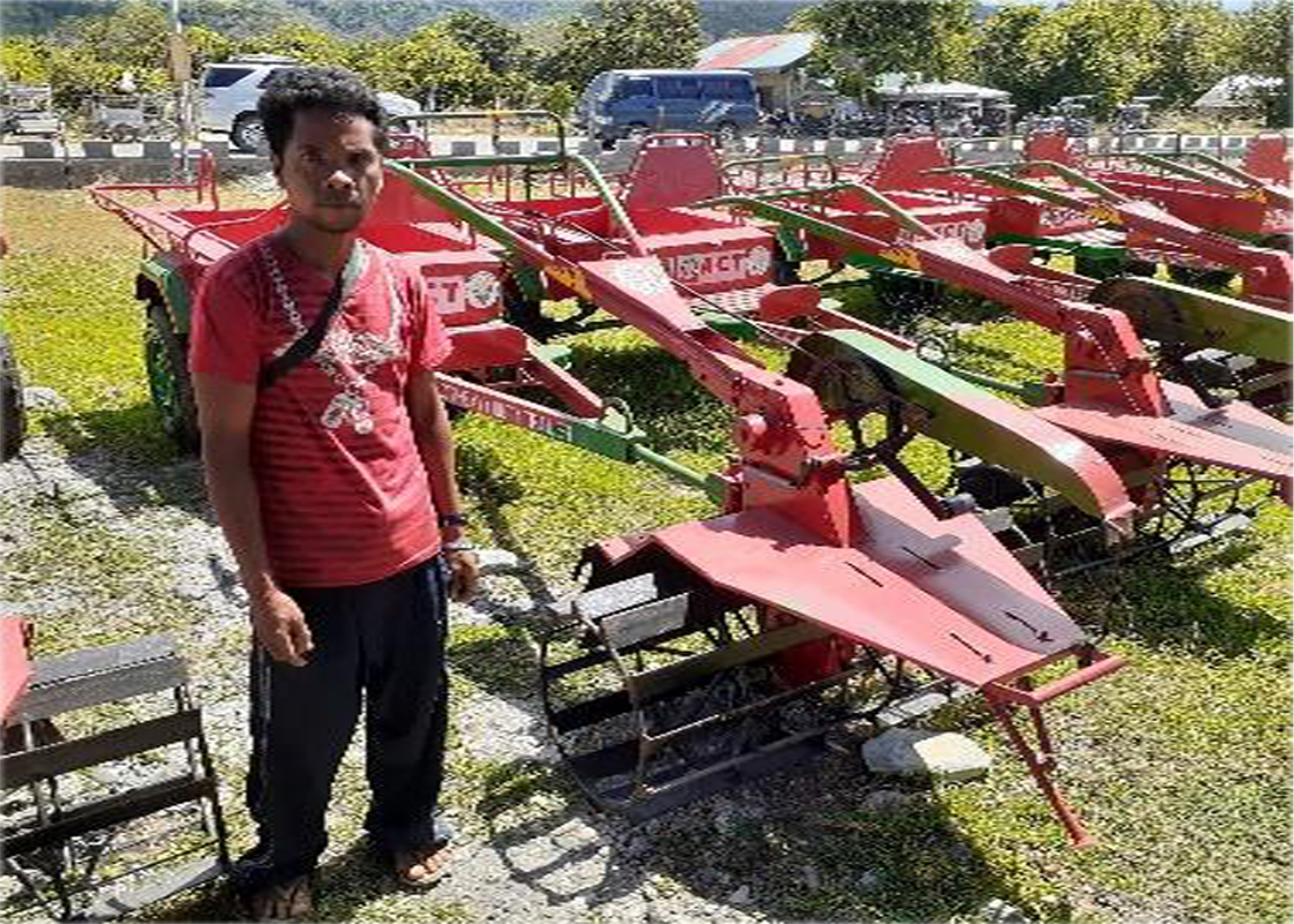 Php 1.045 M worth of hand tractors and mungbeans granted to IPs of Occidental Mindoro