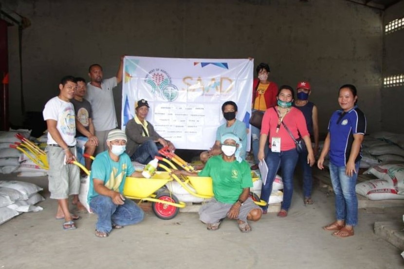 Vegetable FAs in Sergio Osmeña received agricultural inputs and farm tools