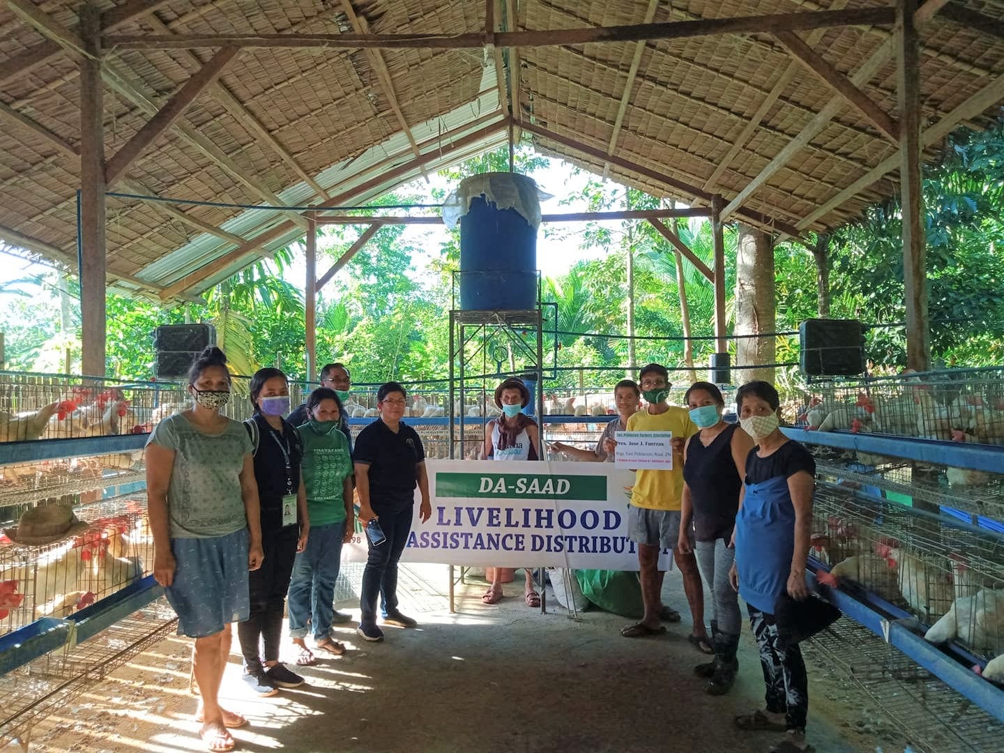 DA-SAAD boosts egg production in Zamboanga del Norte