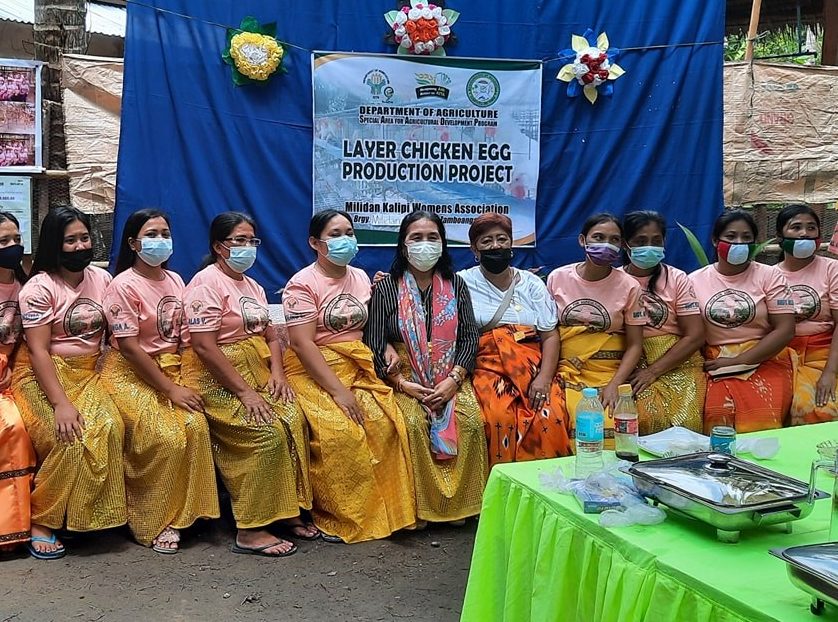 DA-SAAD ZDN partners with Baliguian LGU in providing the 30 women IPs livelihood