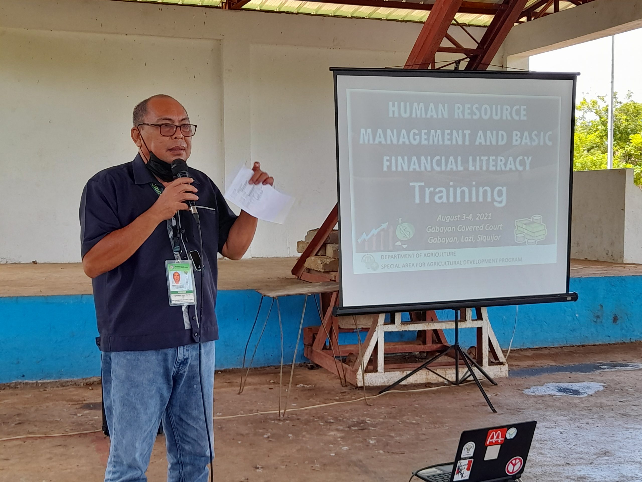 60 Siquijor farmers receive human resource management, financial literacy training