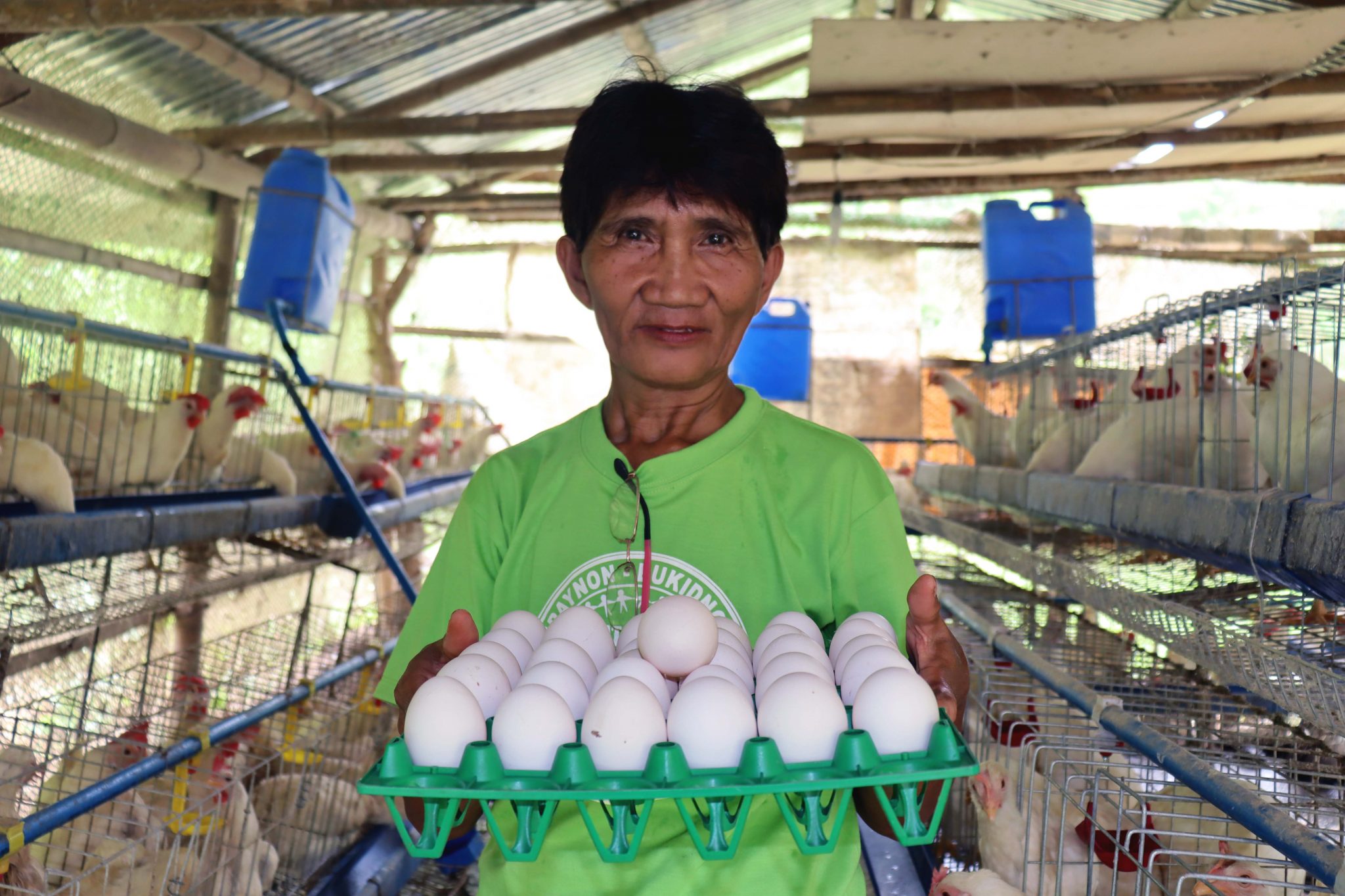 Tigunhao’s all-women farmers group earns Php 24K from SAAD’s egg production project
