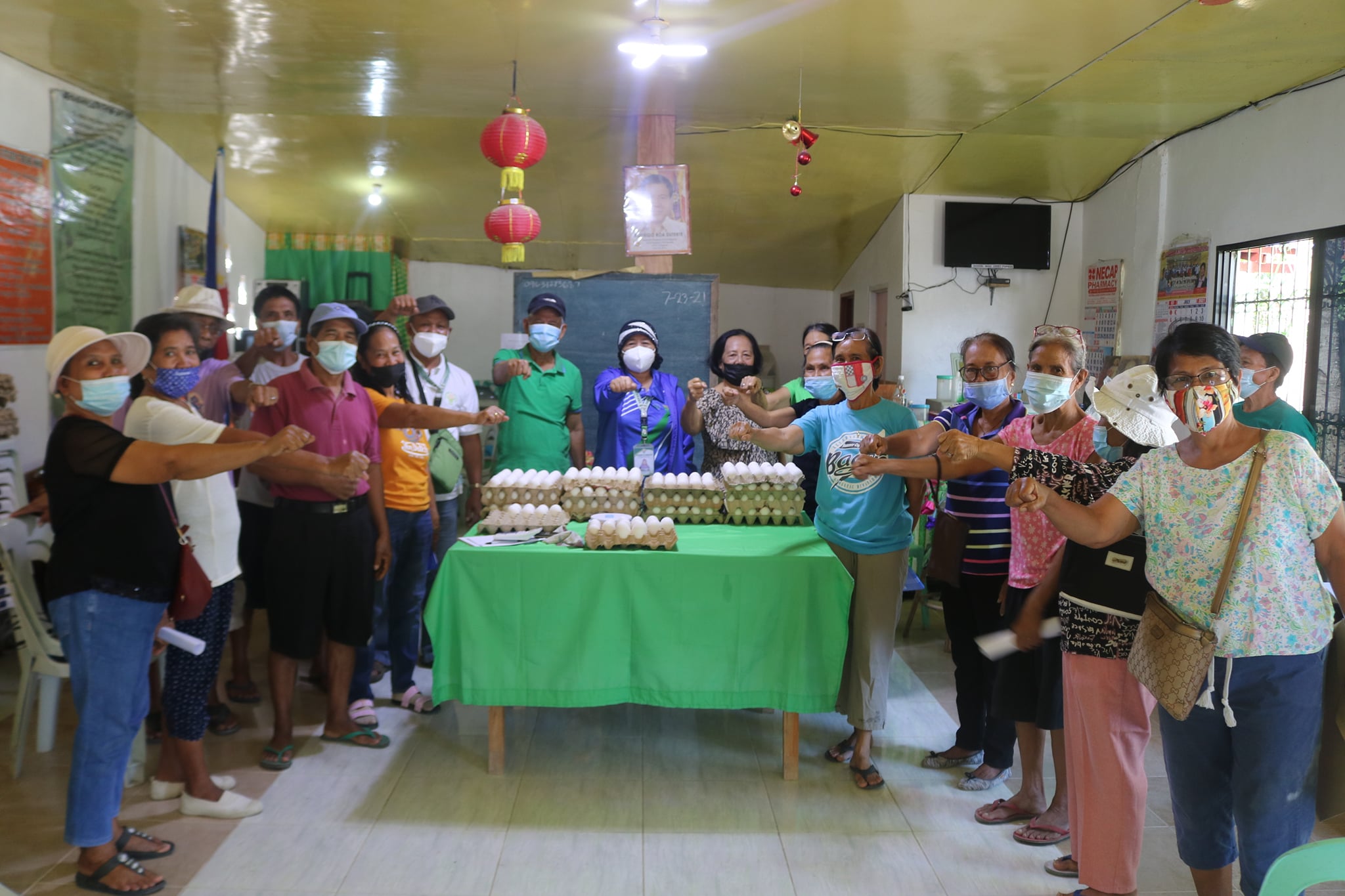 Senior citizens FA generates Php 168K gross income from eggs