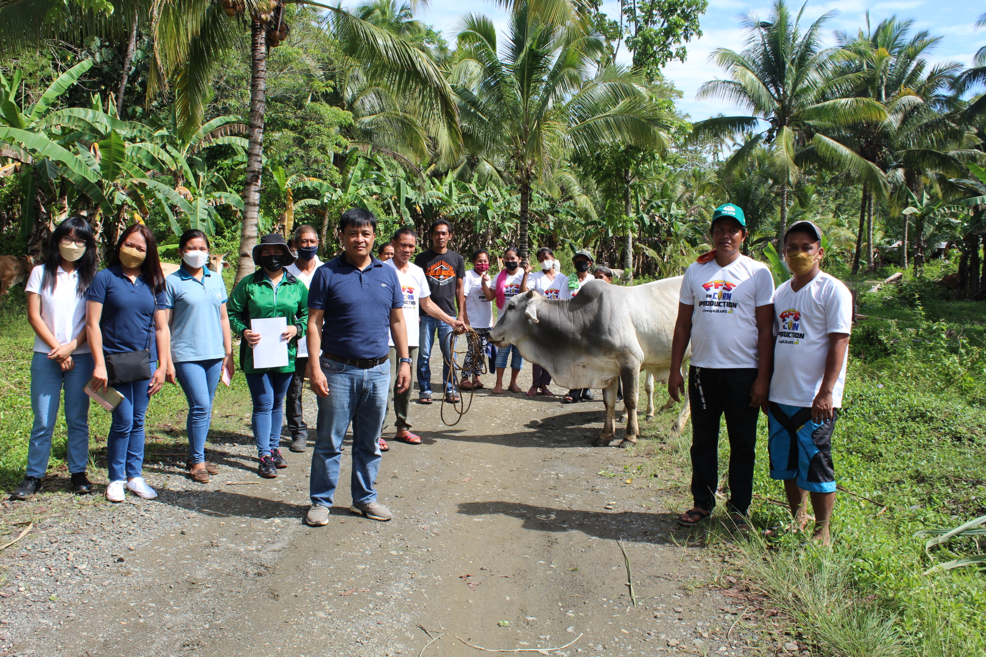 National Director visits SAAD Bukidnon farmers, leads the turnover of agri-assistance