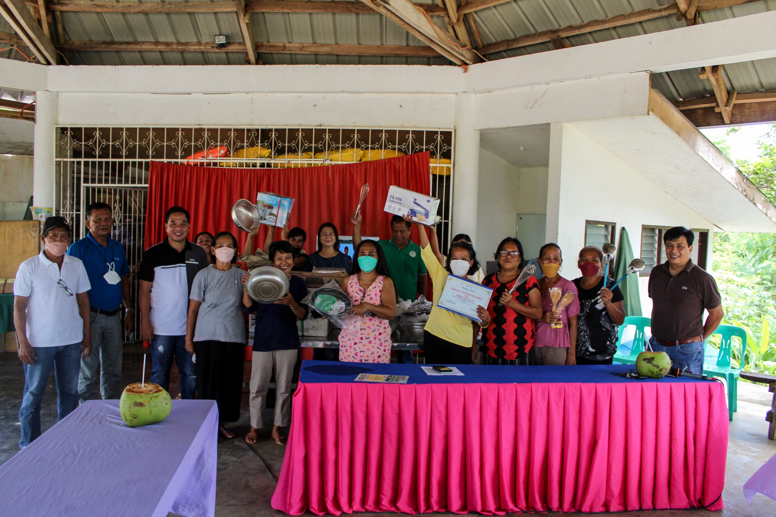 Program Director visits Buenavista Bohol fishing community, leads turnover