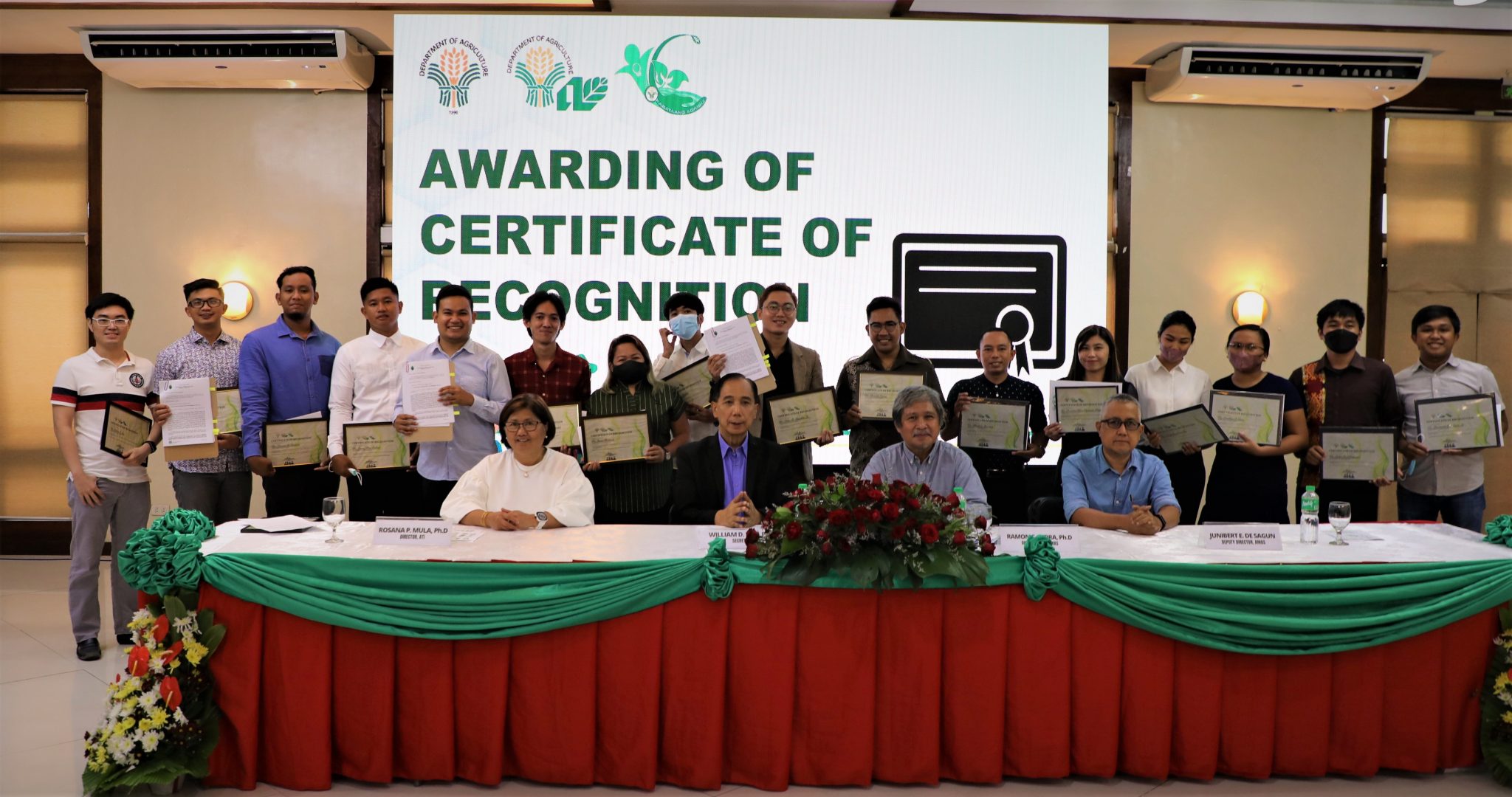 DA appoints YFCI as “Ambassadors of Agriculture”
