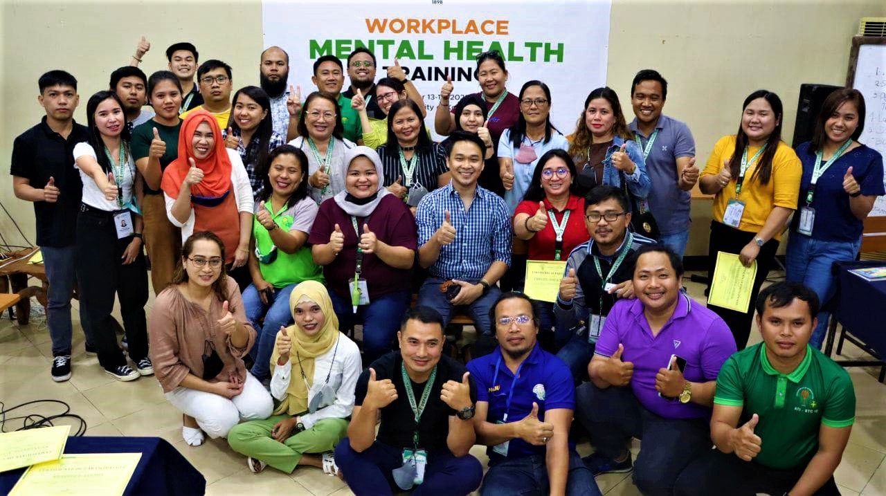 Of green spaces, DA-SAAD 12 receives mental health awareness training