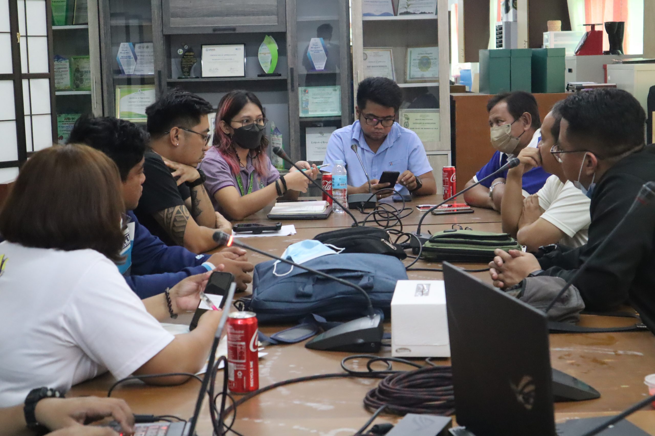 SAAD 5 hosts joint M&E activities for new SAAD team from CALABARZON