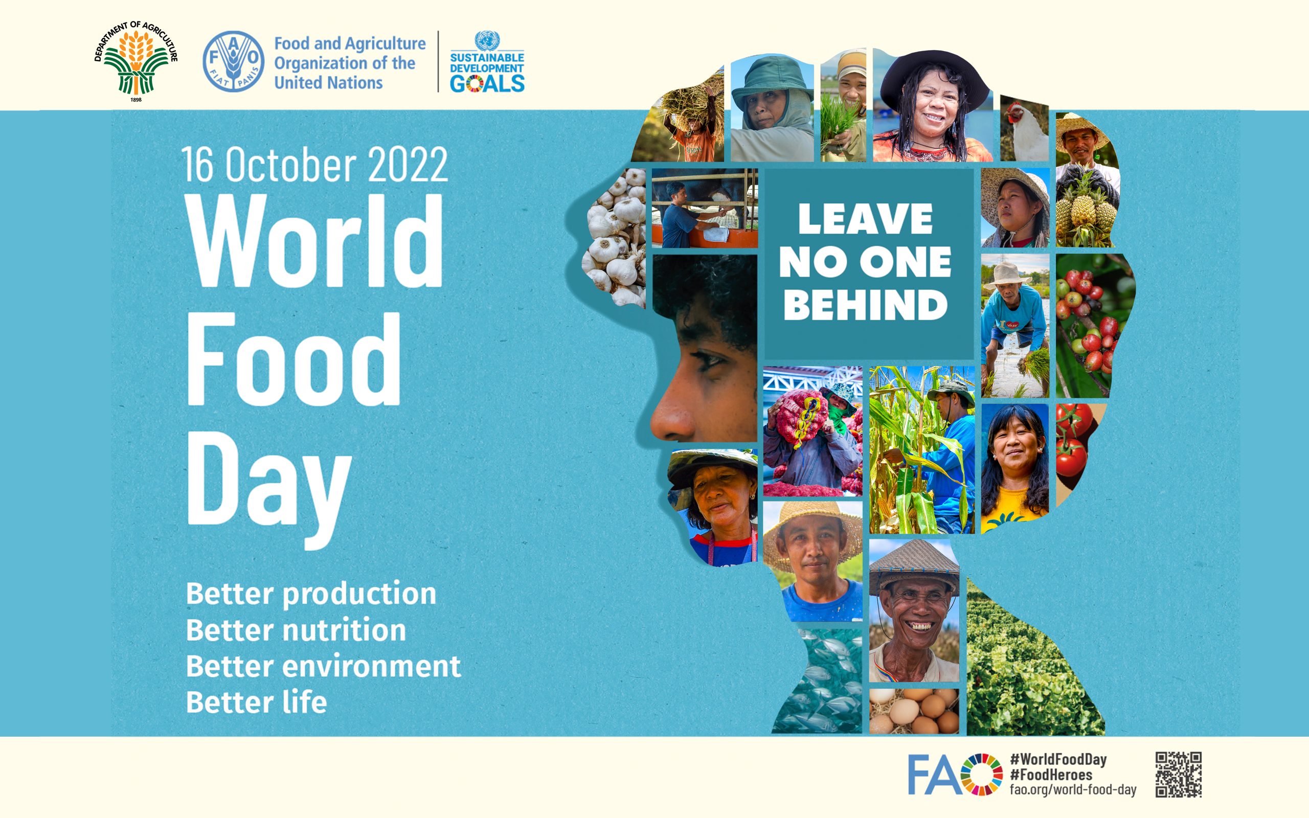 DA Leaves No One Behind on World Food Day 2022