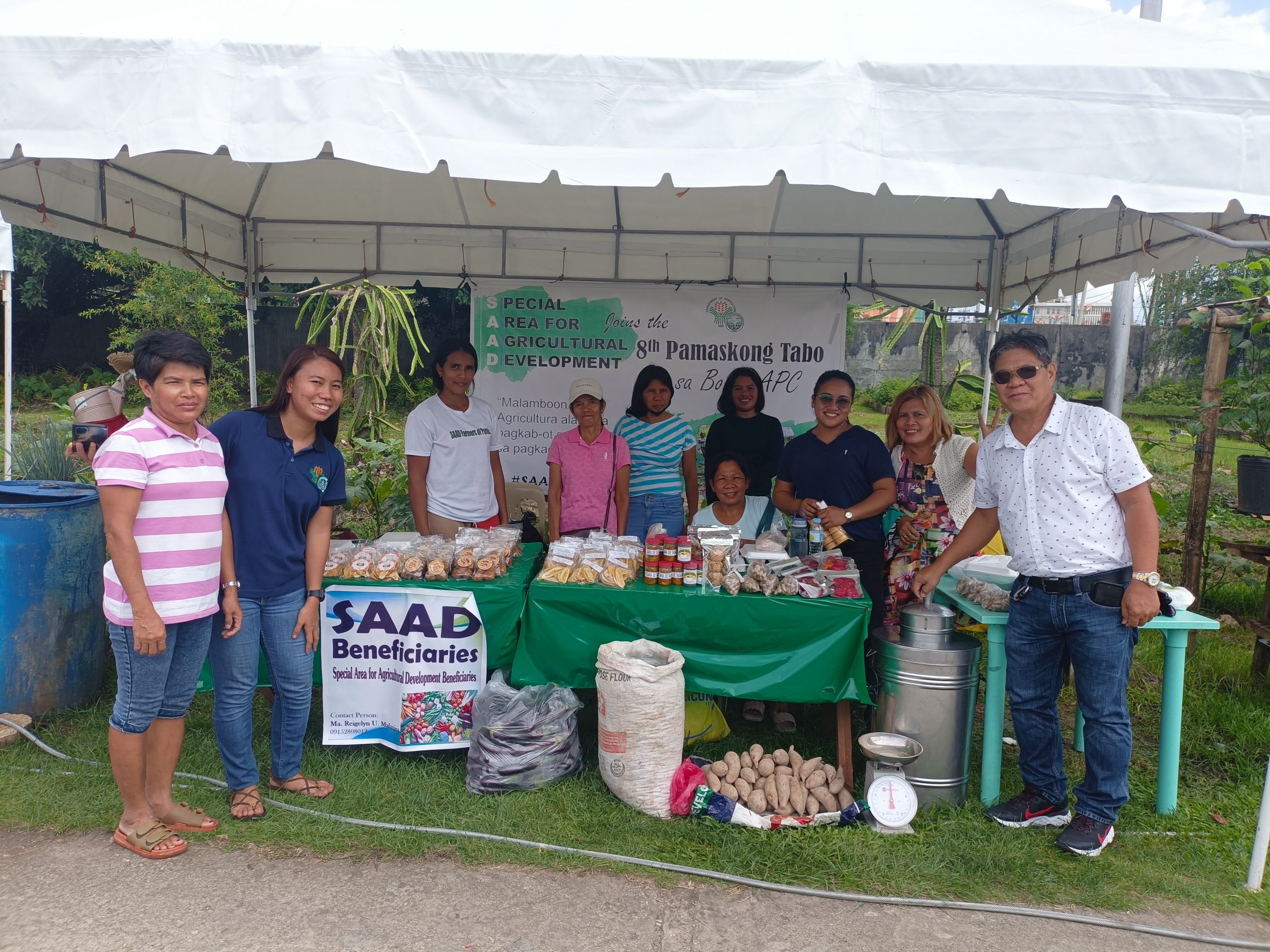 Boholano farmers join Bohol’s 8th Pamaskong Tabod