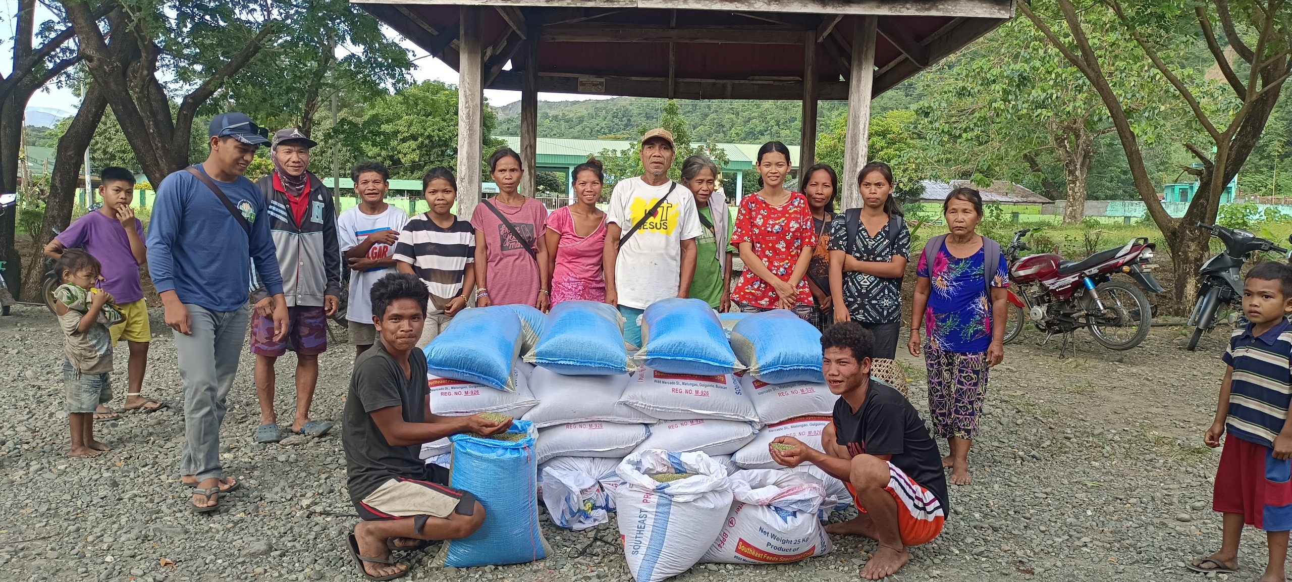 OccMin Mangyan IP farmers received Php 848k for rice, and crops production