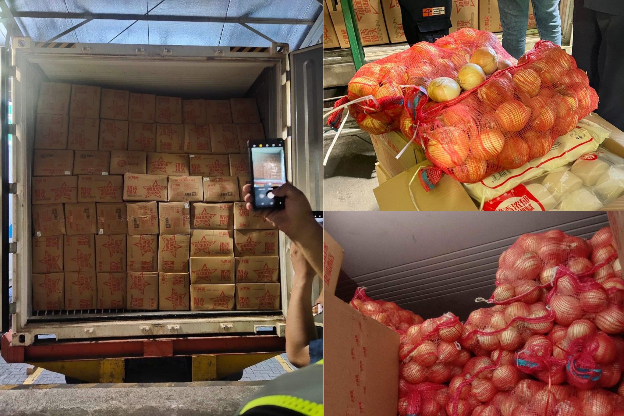 NGAs seize 100k kilograms of smuggled yellow onion