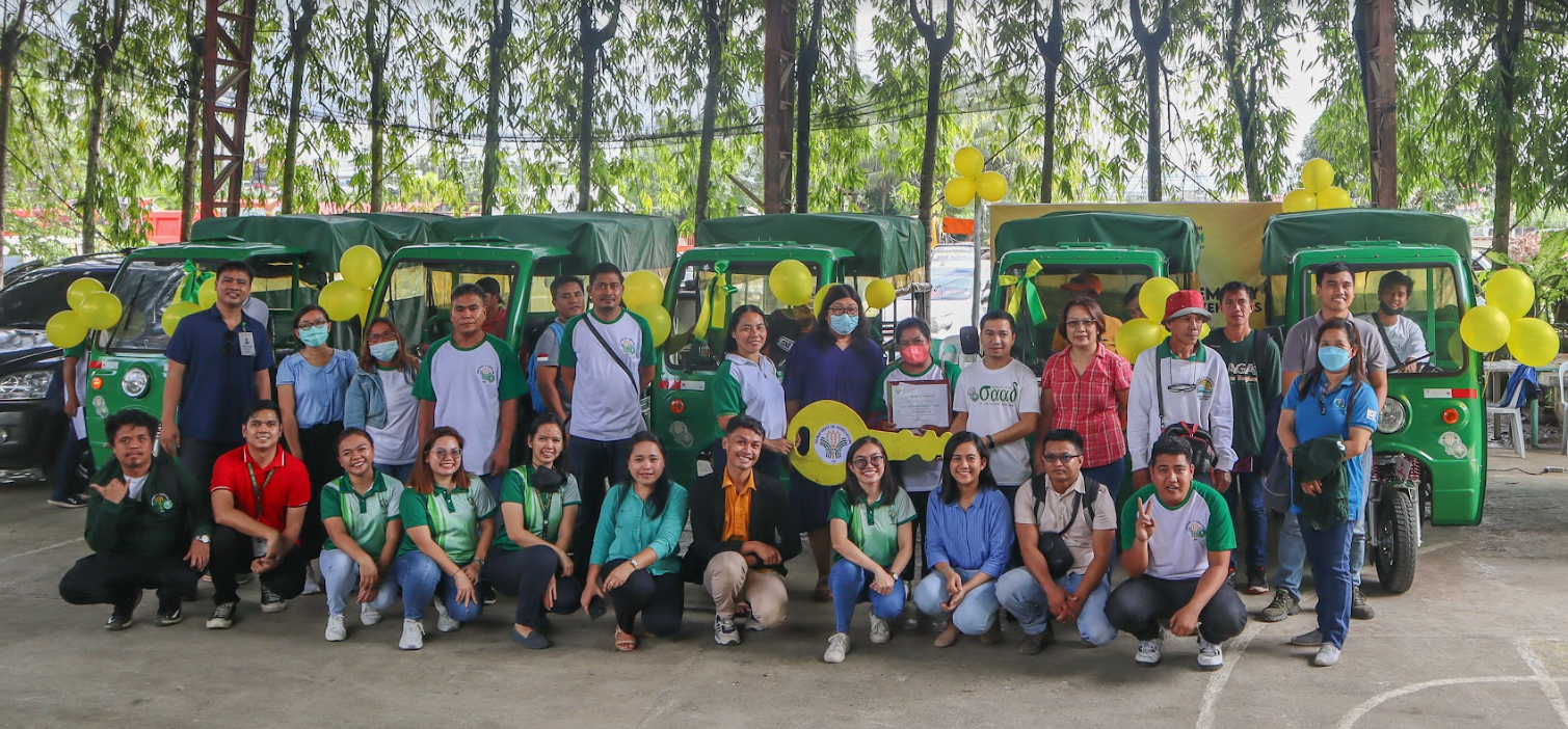 SAAD Caraga awards delivery vehicles to support 6 FAs enterprise