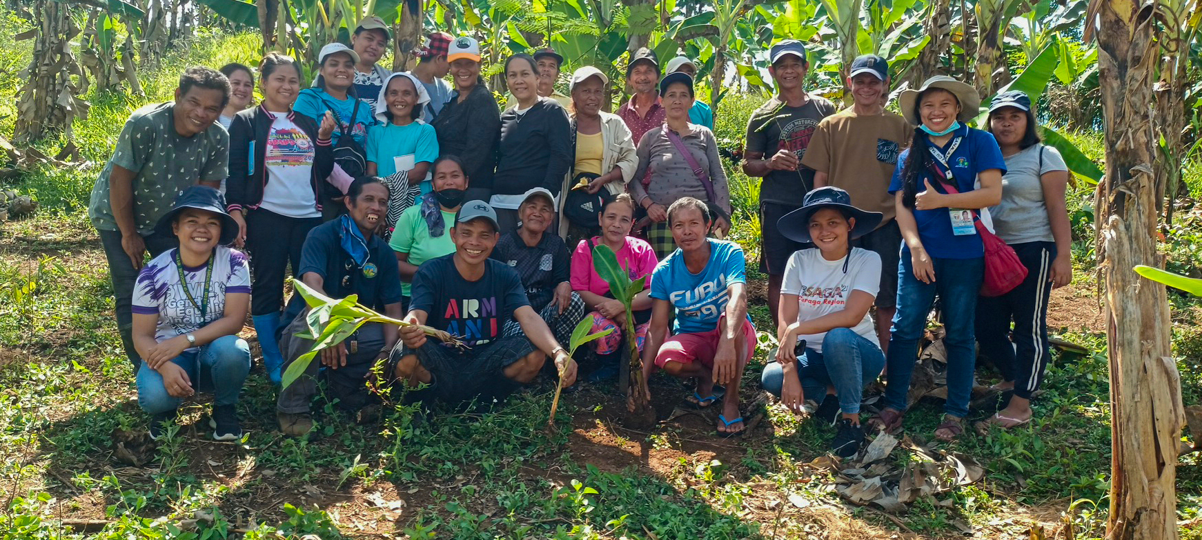 SAAD Caraga newly assisted 75 farmers upskill banana production practices