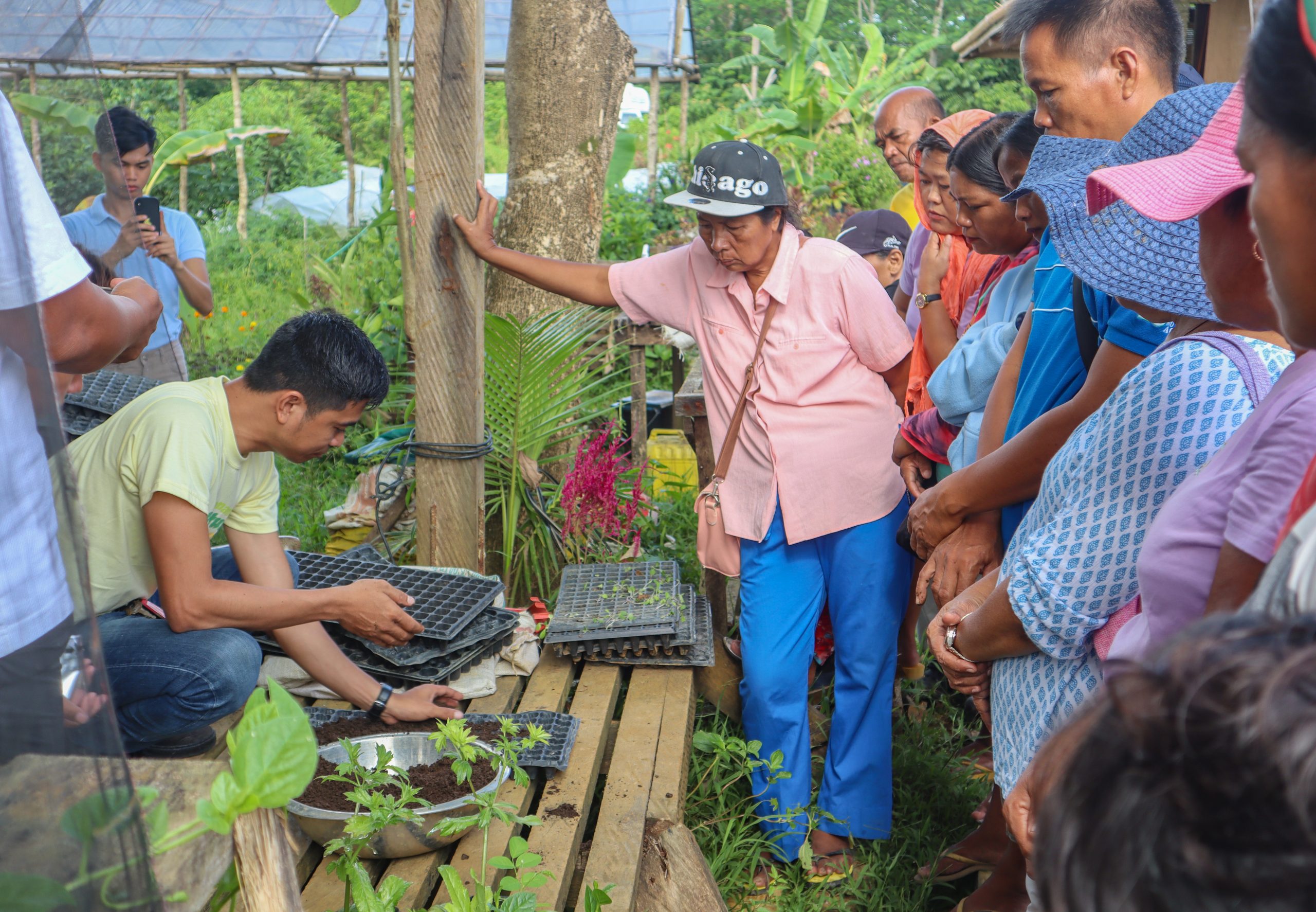 SAAD Surigao del Norte farmers prepare for vegetable production project