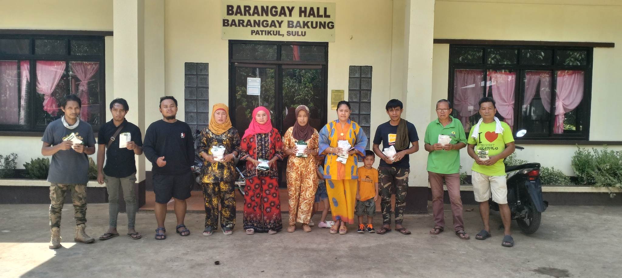 SAAD 9 delivered the last wave of livelihood assistance to 7 groups of farmers in Patikul