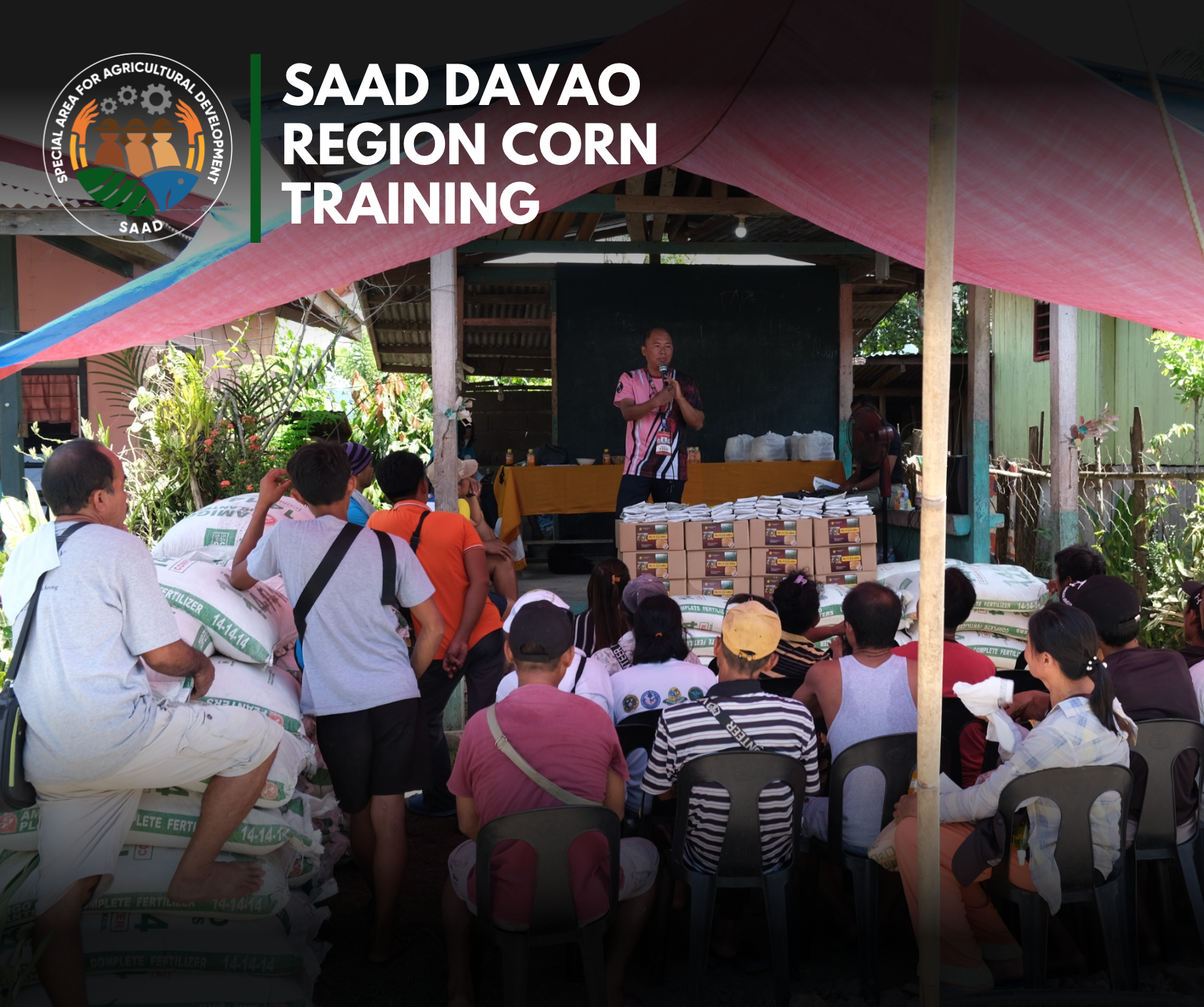 300 SAAD Davao farmers underwent training for corn production