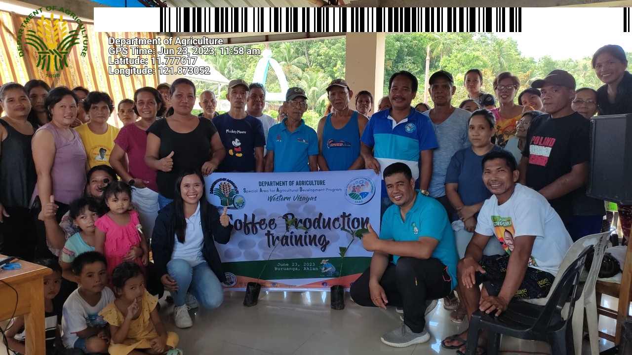DA-SAAD 6 trains 30 coffee growers in Aklan to bolster their production