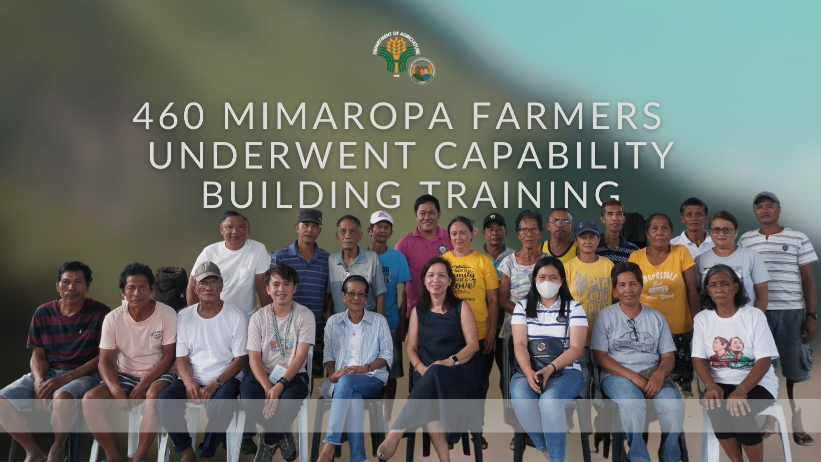 19 SAAD-Assisted Farmer Associations in Romblon and Palawan underwent CapBuild Training