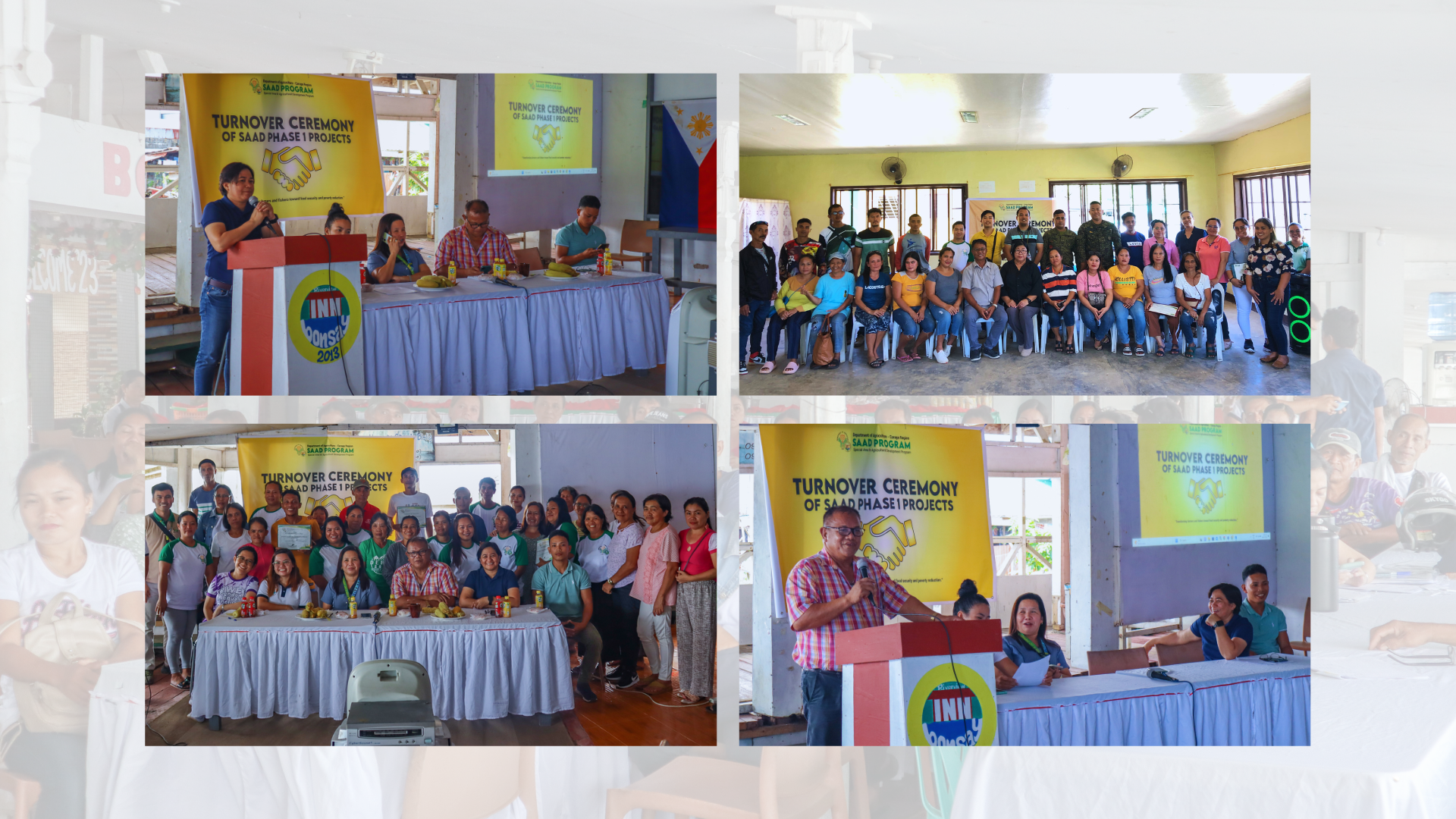 SAAD Caraga completes Phase 1 implementation, turns over 19 groups to partner LGUs