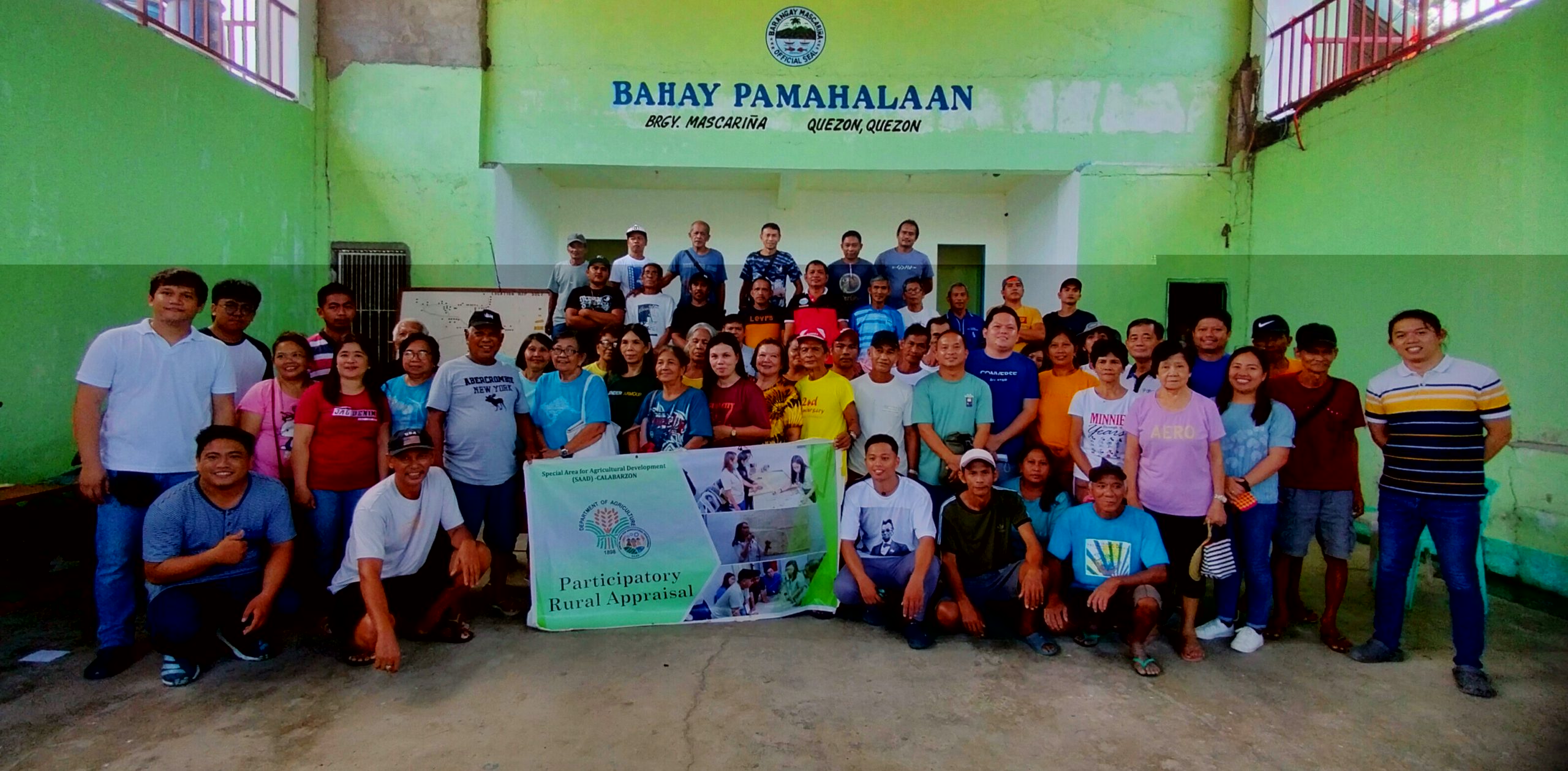 251 farmers in Quezon Province underwent PRA
