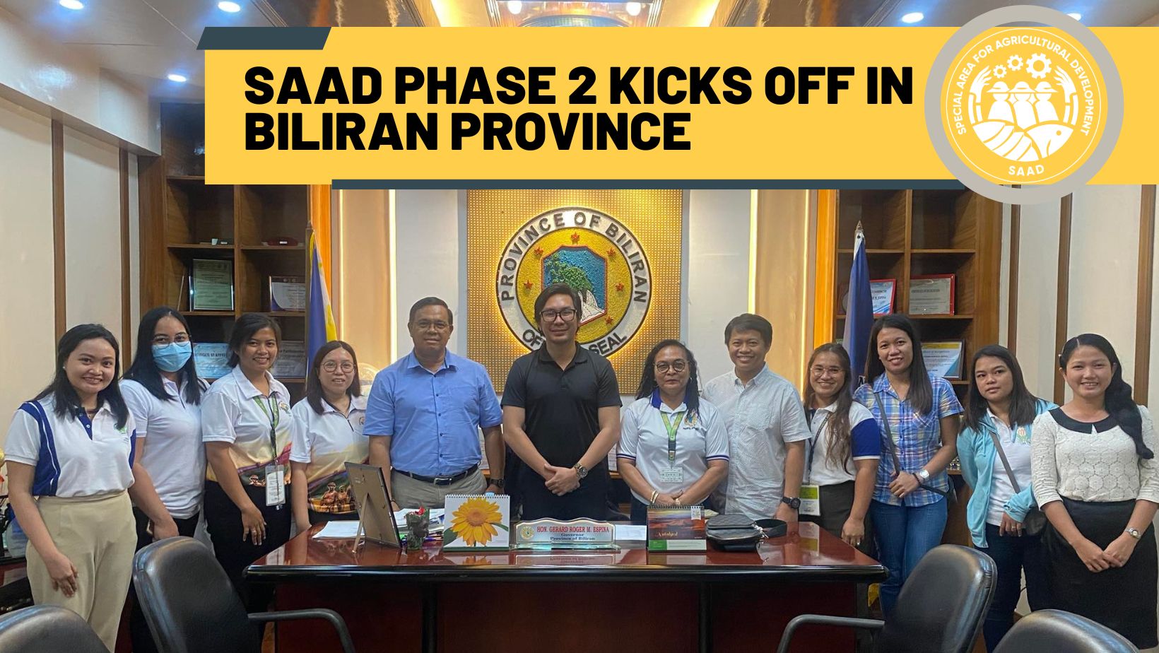 SAAD Phase 2 Kicks off in Biliran Province