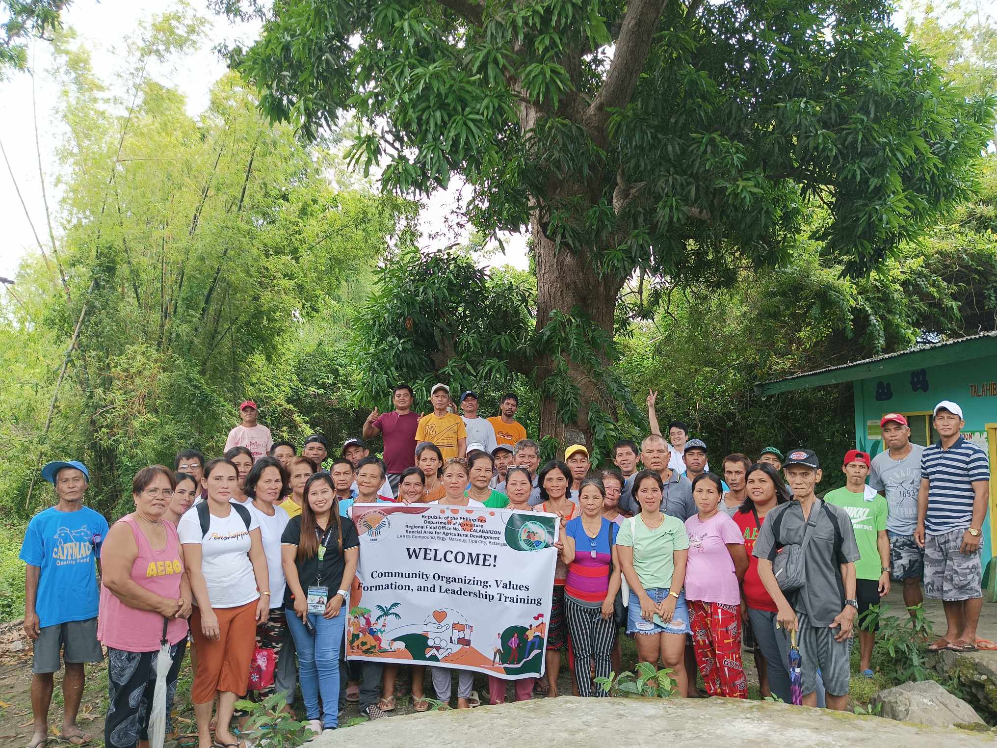 418 Tingloy farmers undergoes Community Organizing, Values Formation and Leadership Training in CALABARZON