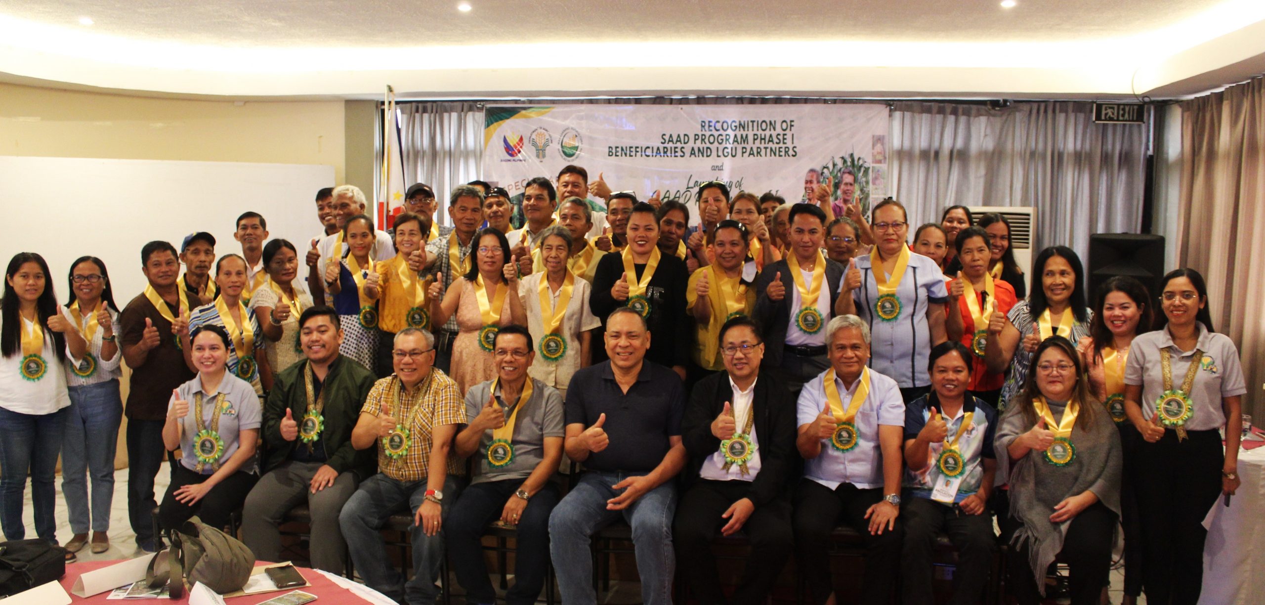 National Director leads SAAD Phase 2 launching, turnover of Phase 1 beneficiaries to LGUs