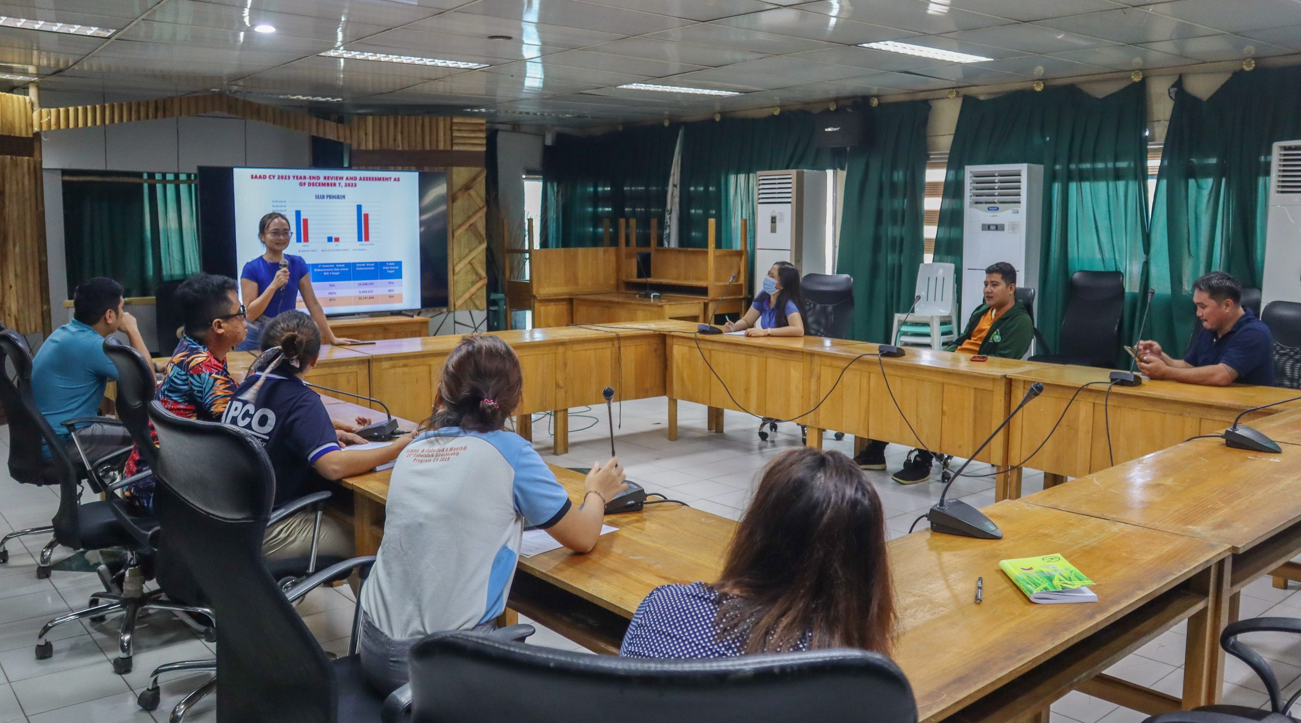 DA-SAAD Caraga reviews FY 2023 financial performance, achieves 93% obligation rate