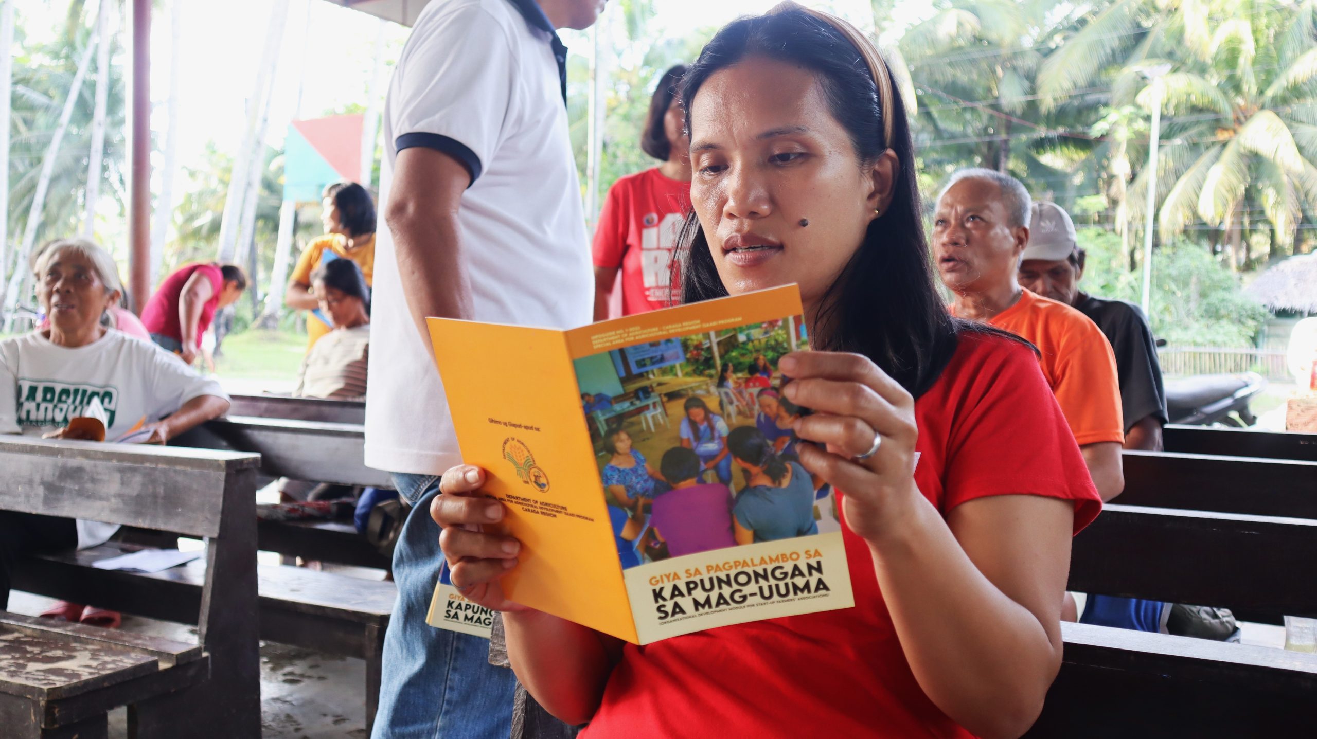 SAAD Caraga launches educational booklet to farmers from Agusan del Norte and Surigao del Norte